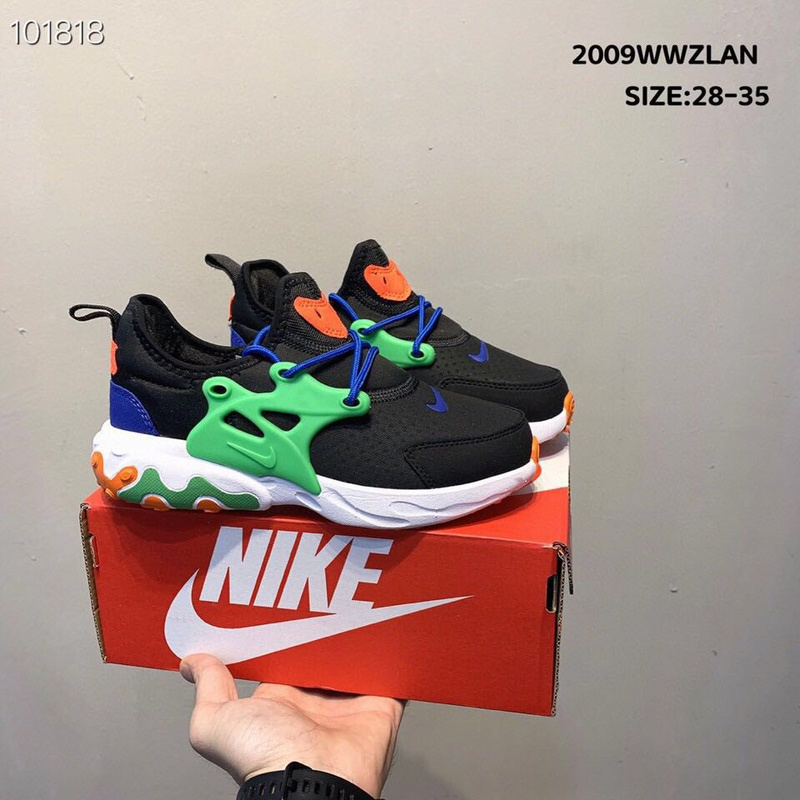 Nike Nike React Presto function foam lightweight casual children_s shoes sports running shoes 28-35-f9e902bd